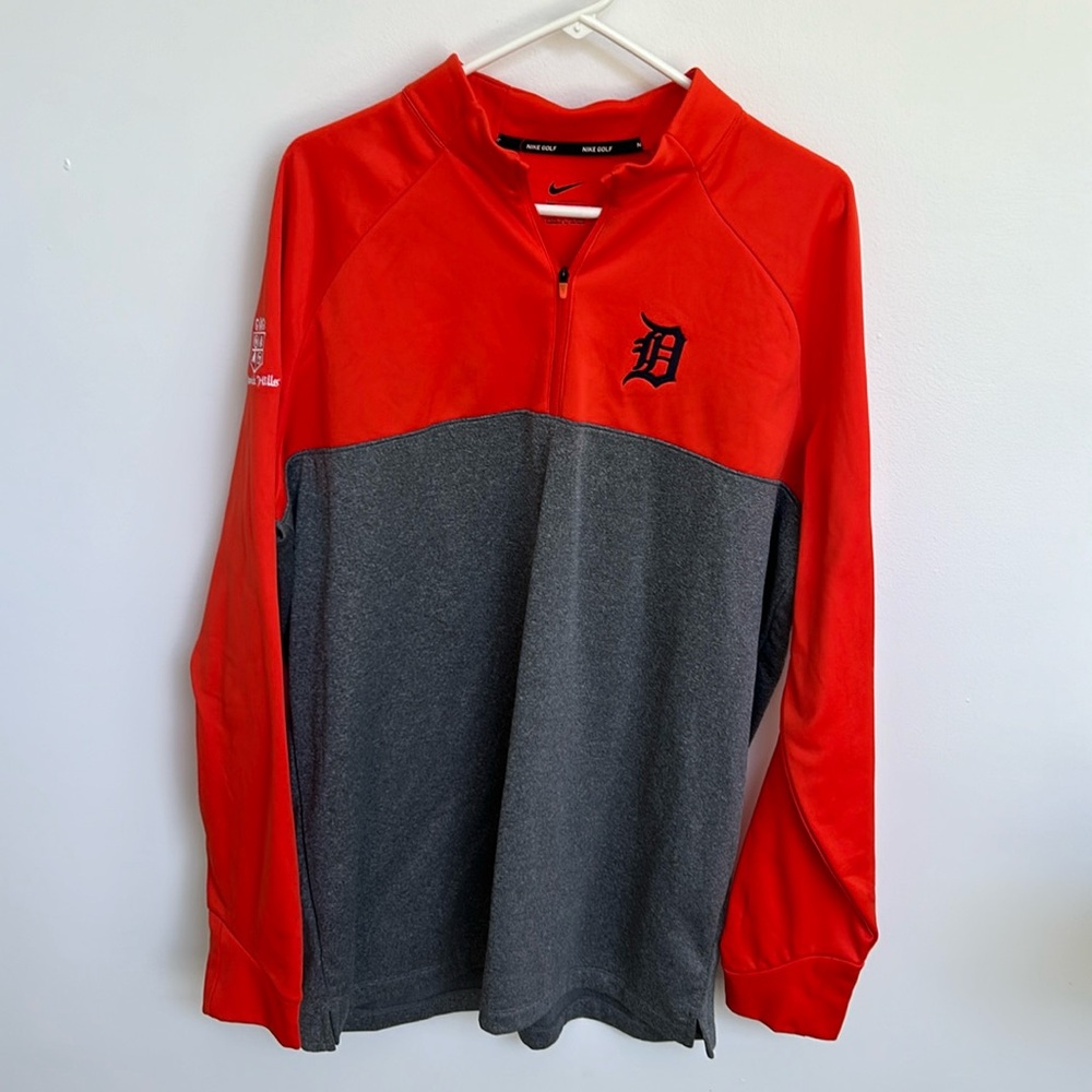 Nike detroit tigers zip up